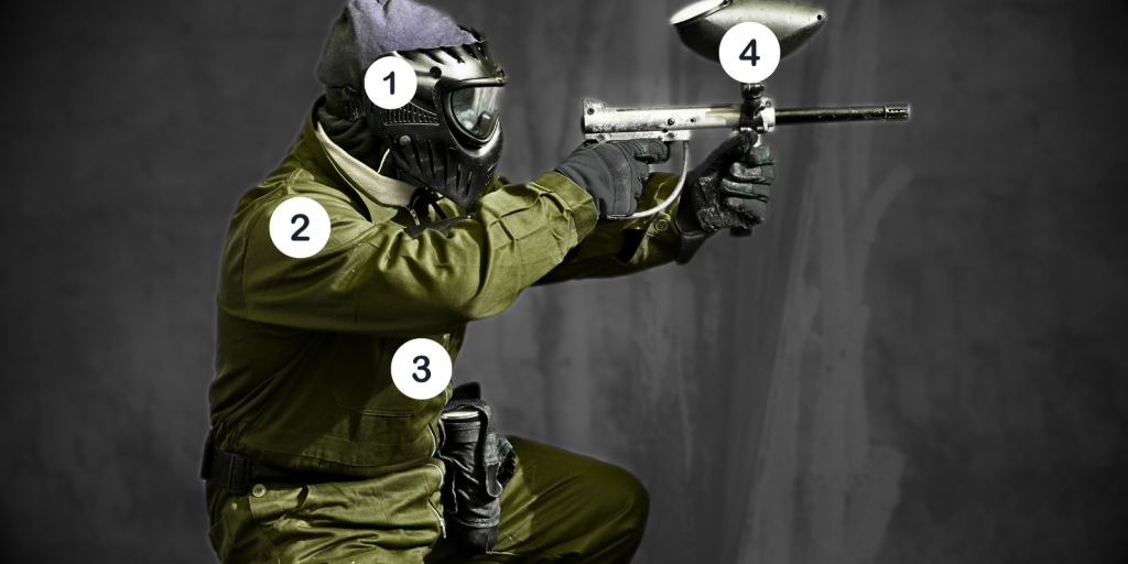 La sécurité est essentielle chez Paintball Albi Sarromas.